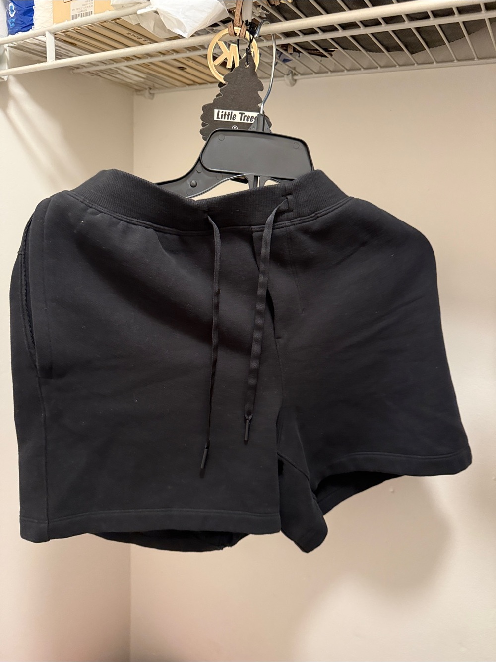 lululemon athletica Black Men's Athletic Drawstring Shorts